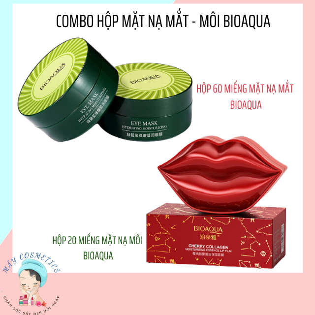 COMBO MẶT NẠ MẮT - MÔI BIOAQUA
