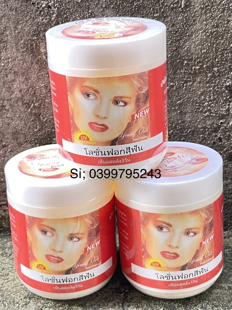 Bộ 3 kem kích trắng tóc xù trắng da toàn thân 250g/hộp