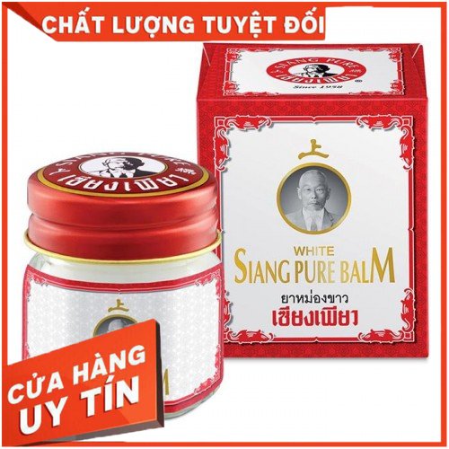 Dầu cù là trắng ông già siang pure balm 12g giảm đau nhứt xương khớp , chống mặt , đau đầu , côn trùng cắn