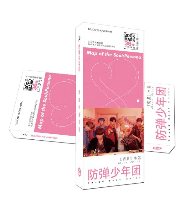 Album hình bts map of soul: persona đánh dấu sách mẫu mới