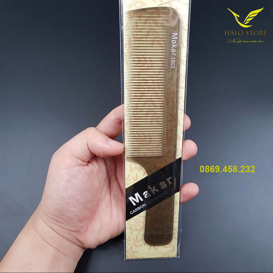 Lược Cắt Tóc Nam Mark Bản To Dành Cho Barber Pro Rất Mỏng và bám tóc LCTMK