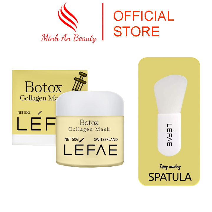 Mặt nạ Botox tươi Thụy Sĩ hộp 50g, collagen mask giúp phục hồi da săn chắc mịn màng căng bóng trẻ hóa làn da