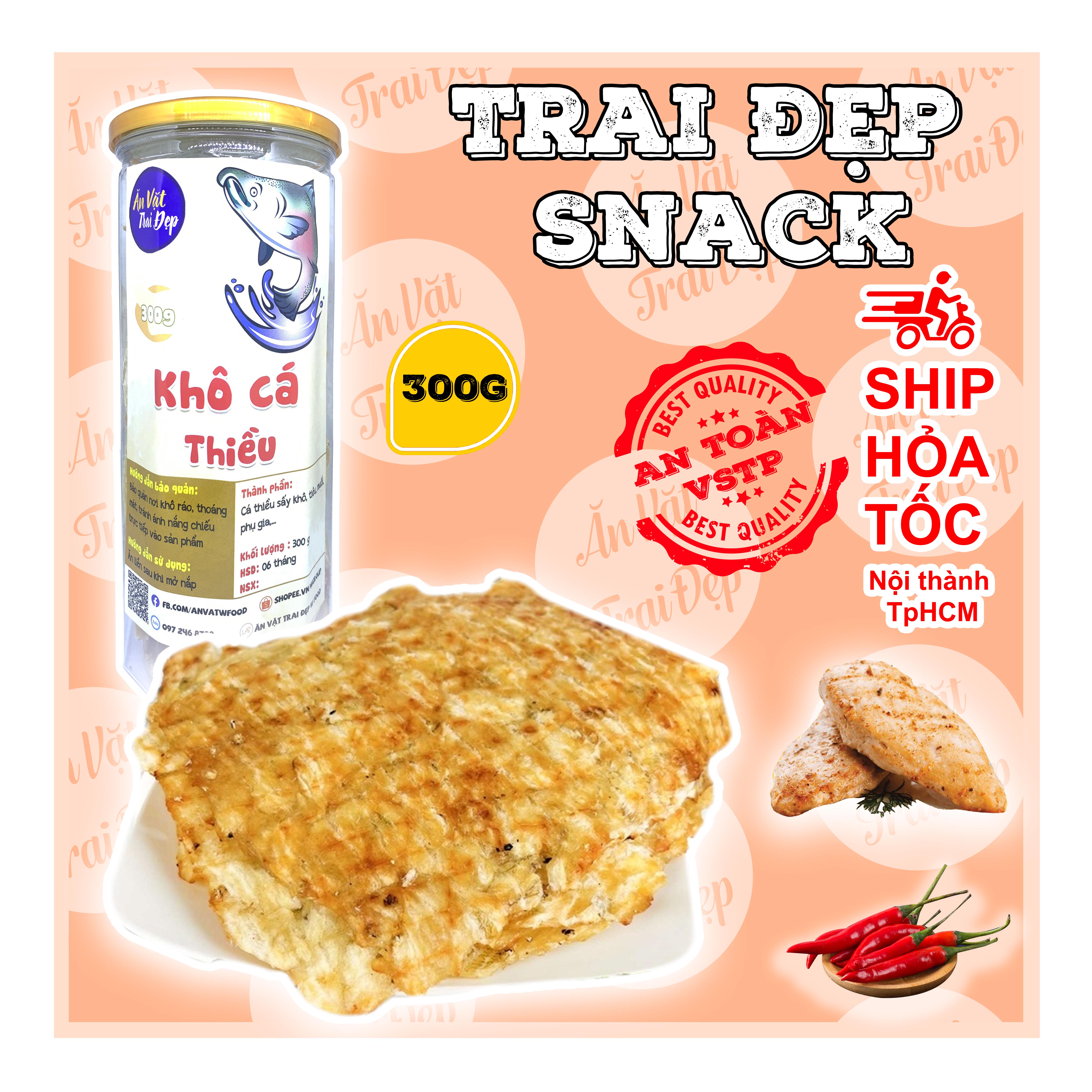 Khô Cá Thiều Miếng Trai Đẹp 300G