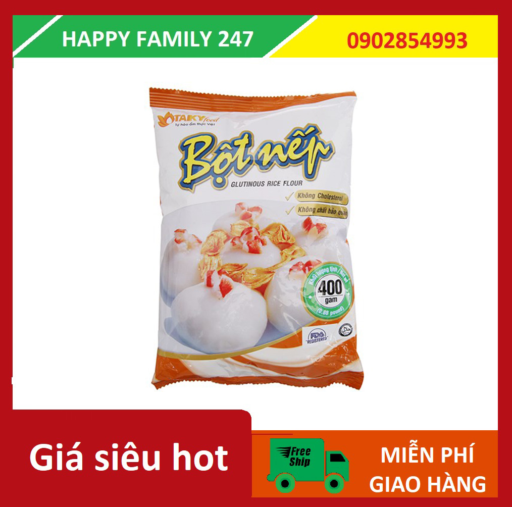 Bột nếp nguyên chất 400g