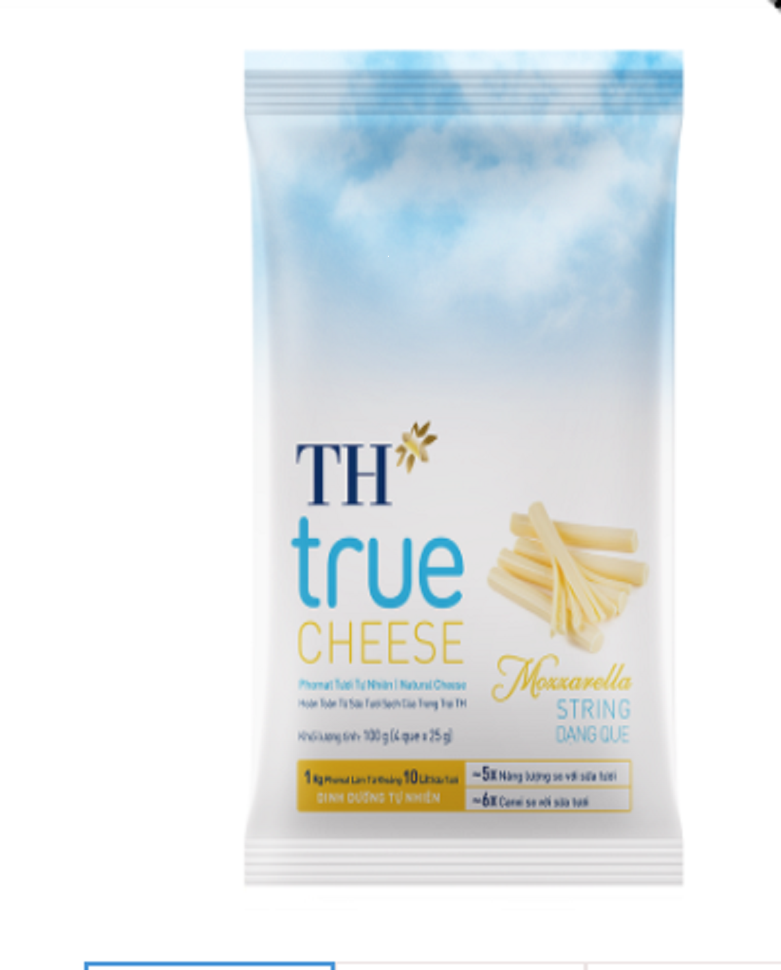 20 gói phomai que th true cheese mozzarella