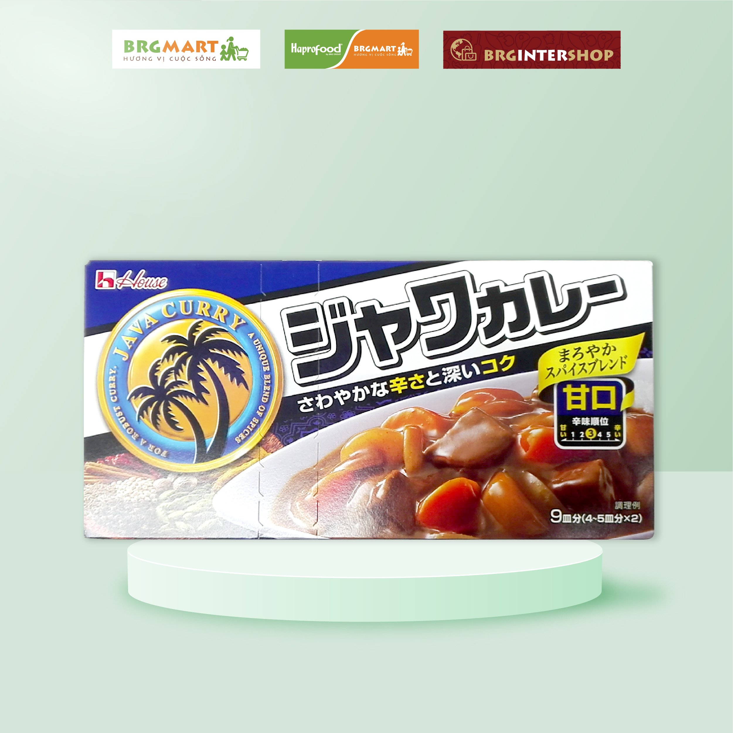 Cari house vị cay vừa 185g