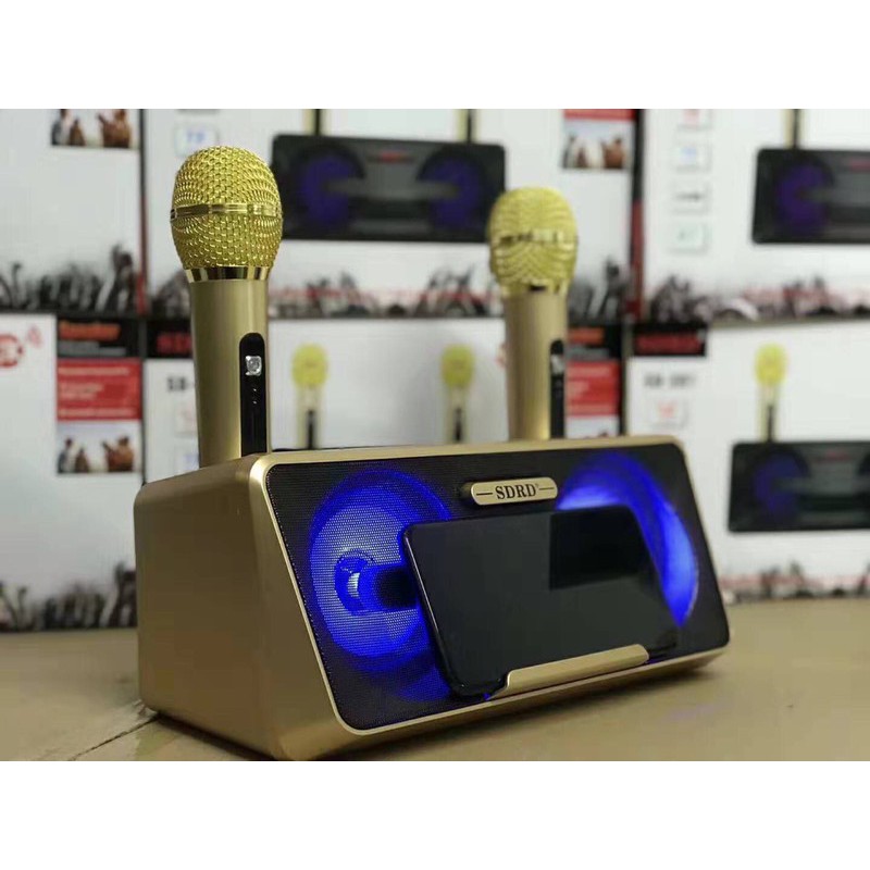 Loa bluetooth karaoke sd-302 - hàng nhập khẩu