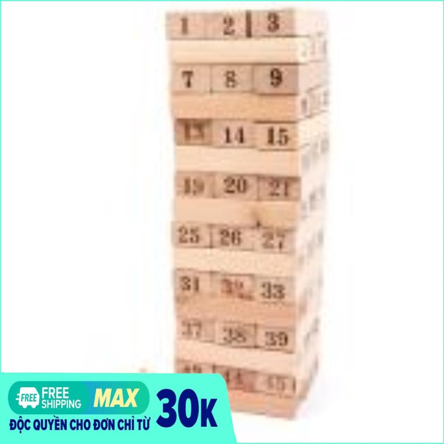 Đồ chơi rút gỗ thông minh giúp trẻ sáng tạo +Tặng  Vòng tỳ hưu phong thủy