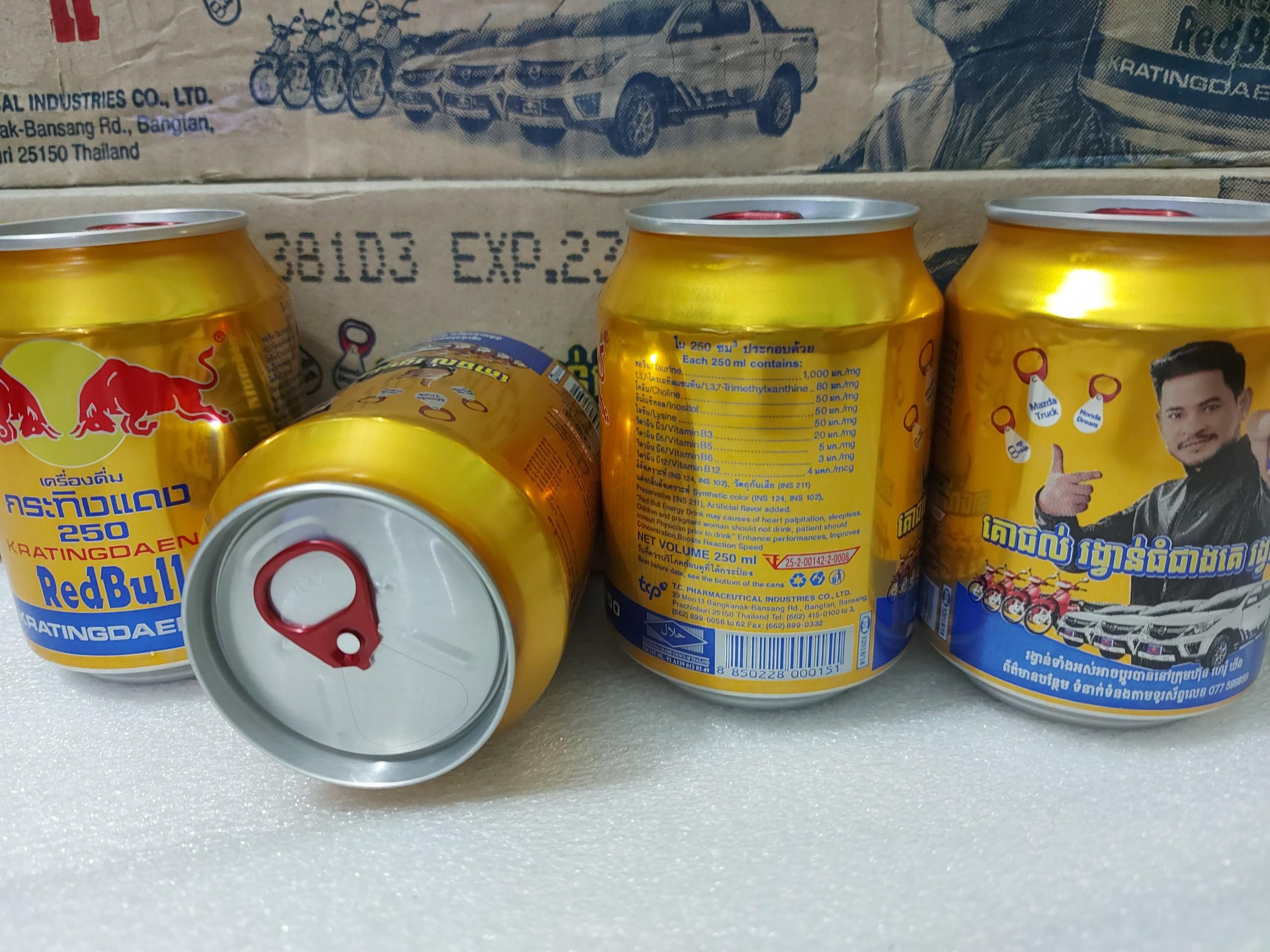 Bò Húc Thái REDBULL (Lóc 6 lon)