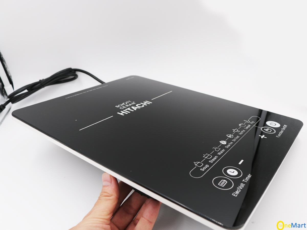 [Tặng nồi lẩu] Bếp từ đơn Hitachi model DH-15T7 (màu đen) siêu bền