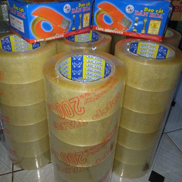 Băng keo trong 200ya/1cuộn lõi mỏng siêu dính