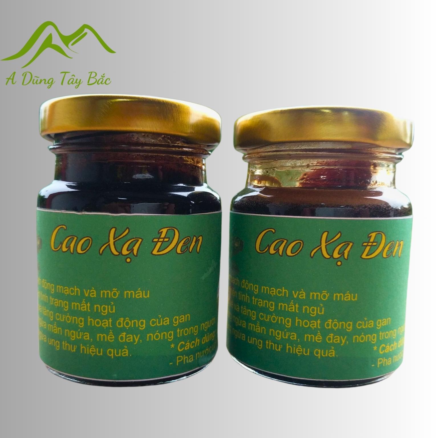 Cao xạ đen nguyên chất thượng hạng chiết xuất từ 100% cây xạ đen Hoà Bình, giúp ngăn ngừa ung thư, tiêu viêm, giải độc