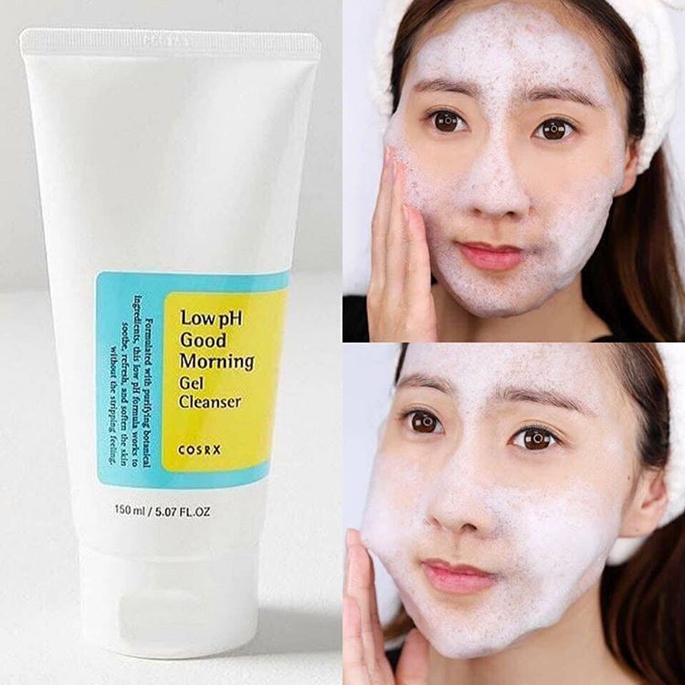 [HCM]Sữa Rửa Mặt Dạng Gel Cosrx Low PH Good Morning Gel Cleanser 150ml