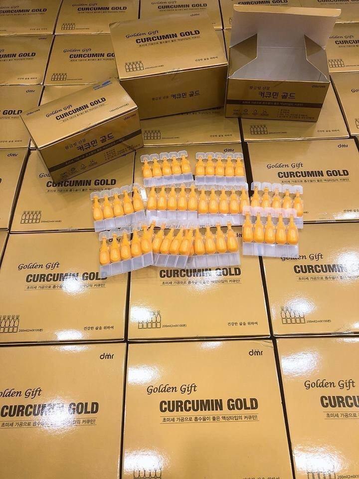 [chuẩn auth]  tinh chất nghệ Nano Curcumin Gold ( 50 ống )