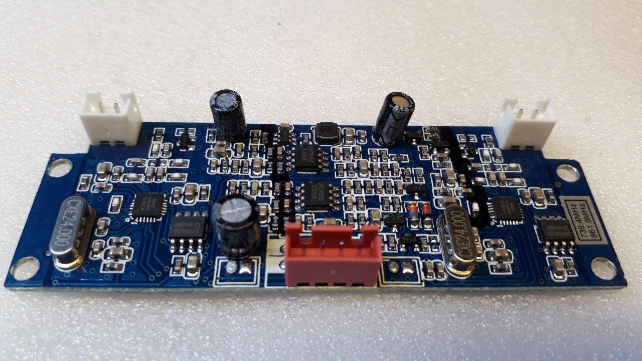 Bo micro loa keó tần số 739-861 Mạch thu sóng micro 739-861 Bo nhận sóng micro loa kéo rẻ