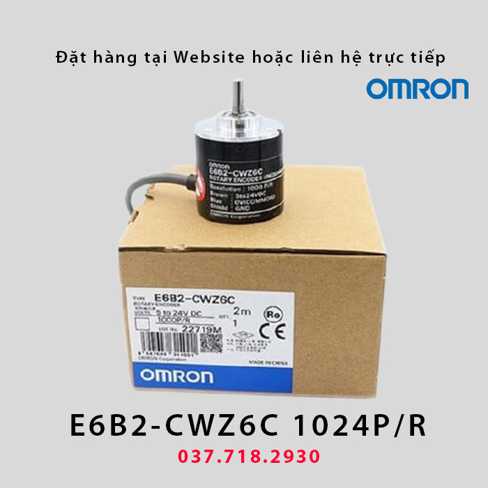 Encoder omron e6b2-cwz6c 1024 xung nguồn 5-24vdc