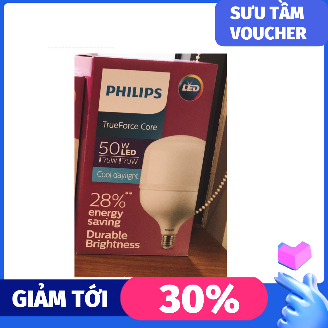 Bóng led buld siêu sáng tfroce core hb mv 50w gen 3 thế hệ mới philipss