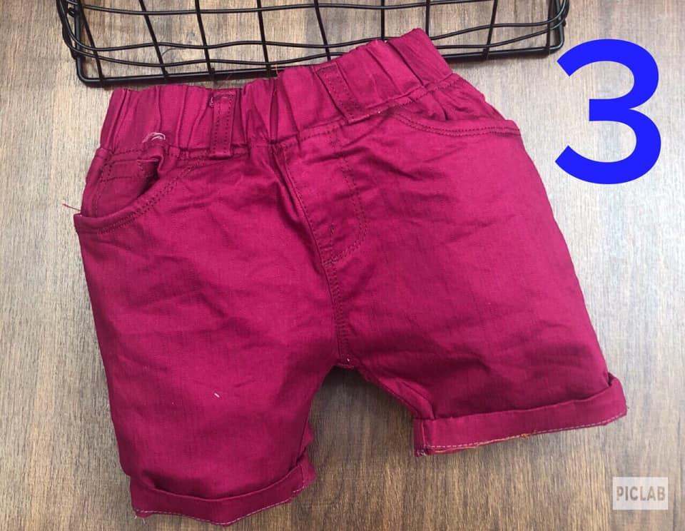 [HCM]quần kaki bé trai size 1-8 cho bé từ 7-24 kg -quần sooc cho bé trai
