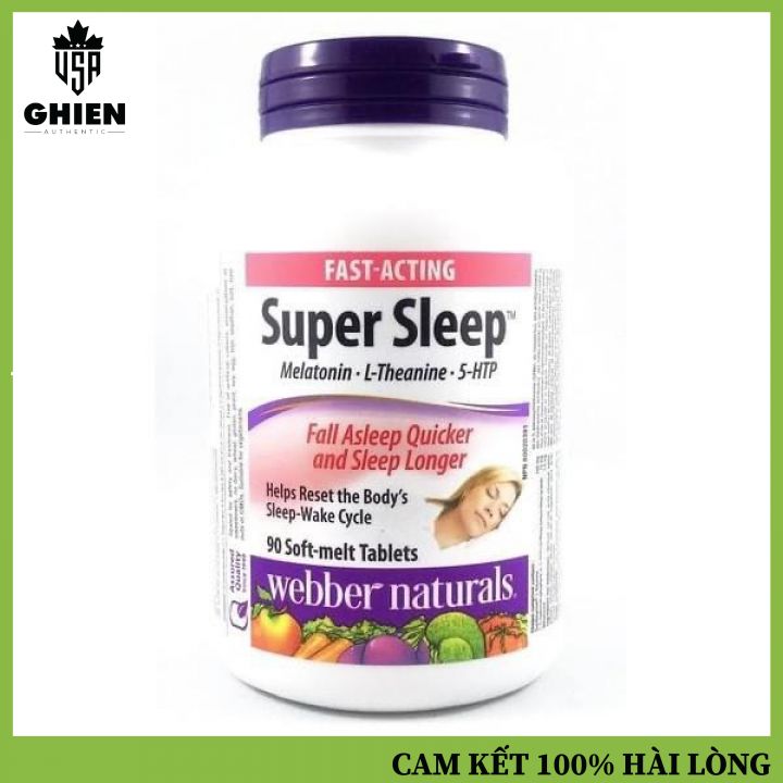 Viên nhai super sleep - dành cho người bị mất ngủ