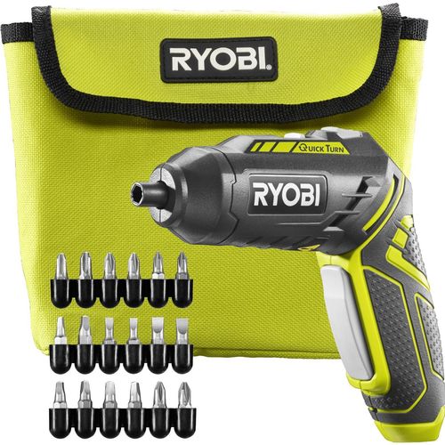Bộ máy vặn vít 4v ryobi r4sdp-l13- 95% bảo hành 3 tháng