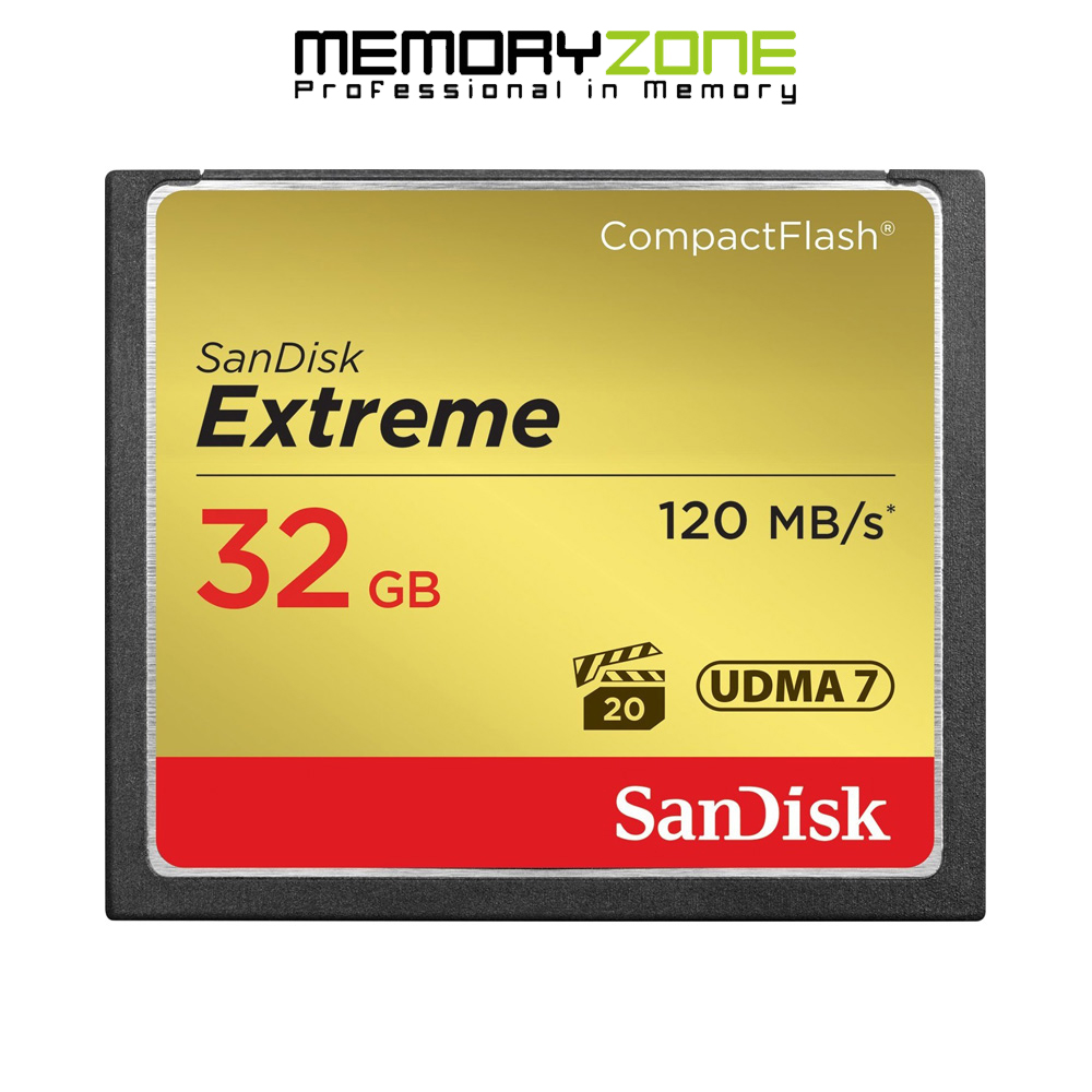 [HCM]Thẻ Nhớ CompactFlash (CF) SanDisk Extreme 32GB 800X SDCFXSB-032G-G46