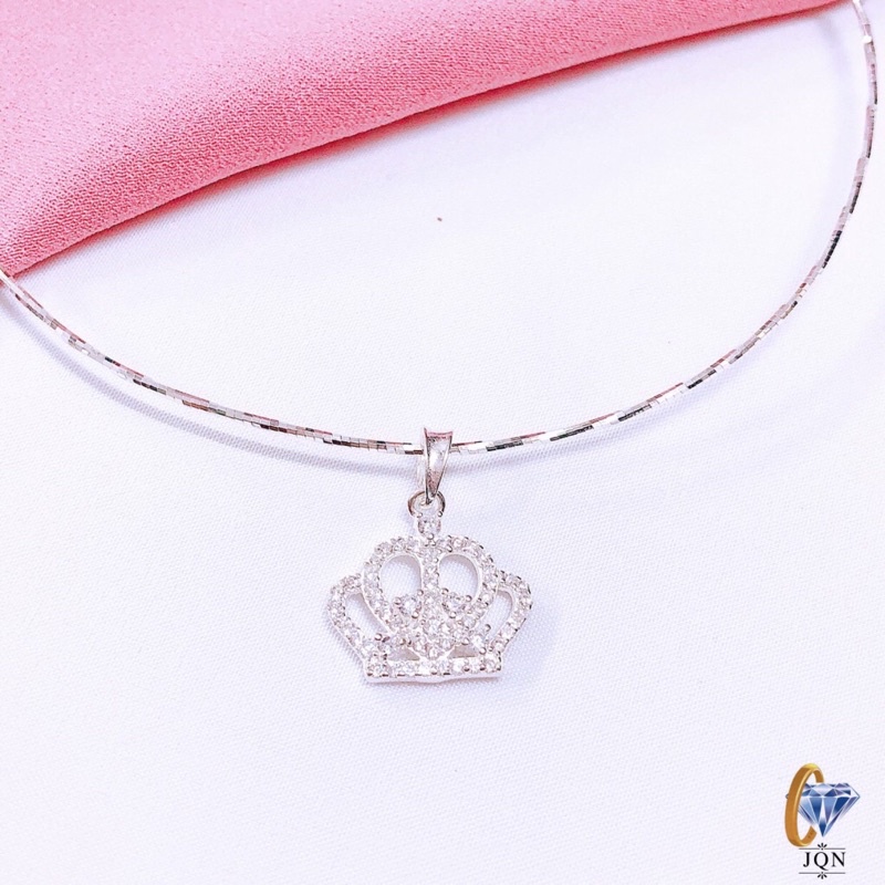 Vồng cổ nữ bạc đẹp, Kiềng đeo cổ vòng cổ nữ chất liệu bạc chuẩn sáng đẹp, JQN Official Store cam kết bạc chuẩn, chất lượng, kèm bảo hành