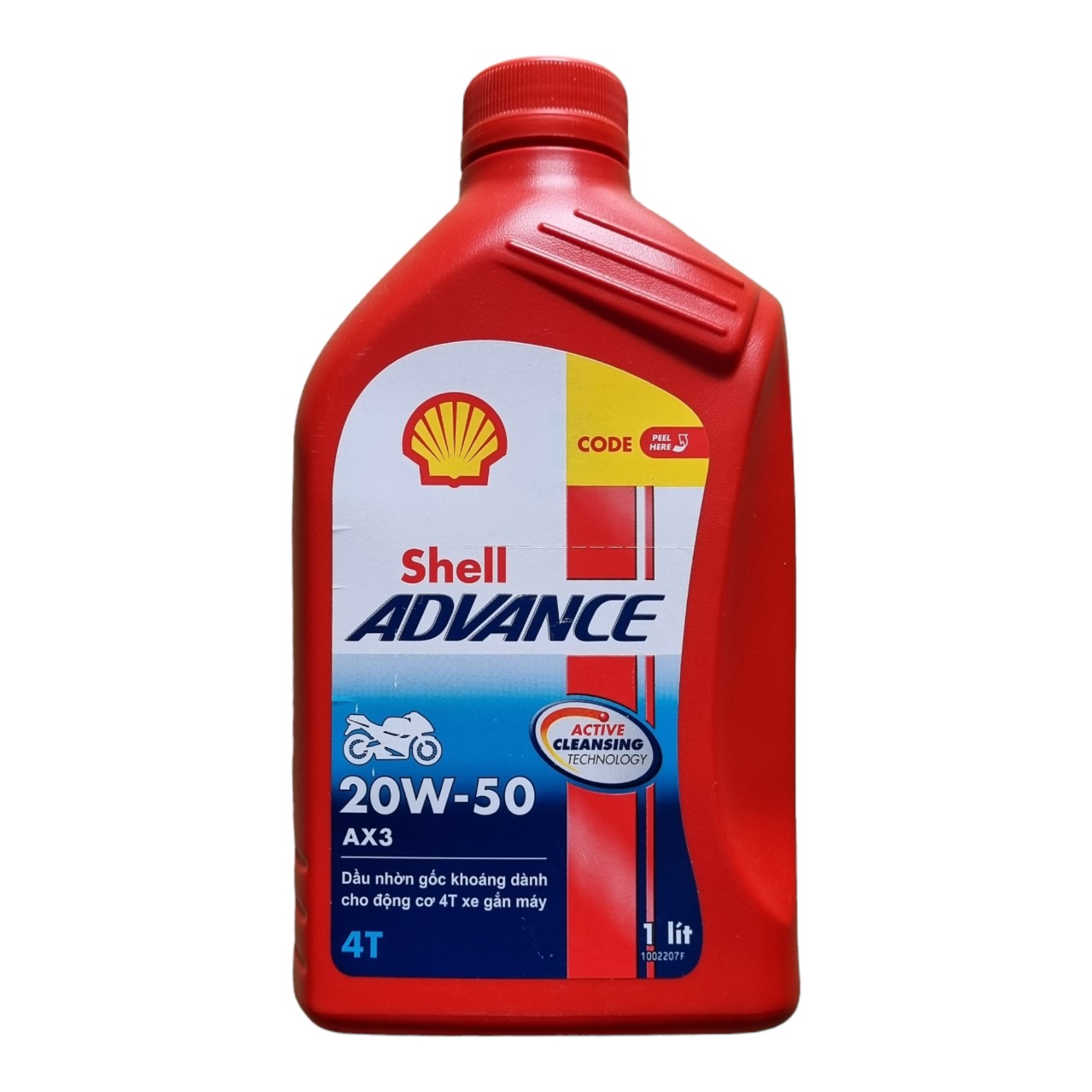 Nhớt xe số shell advance ax3 20w-50 1l