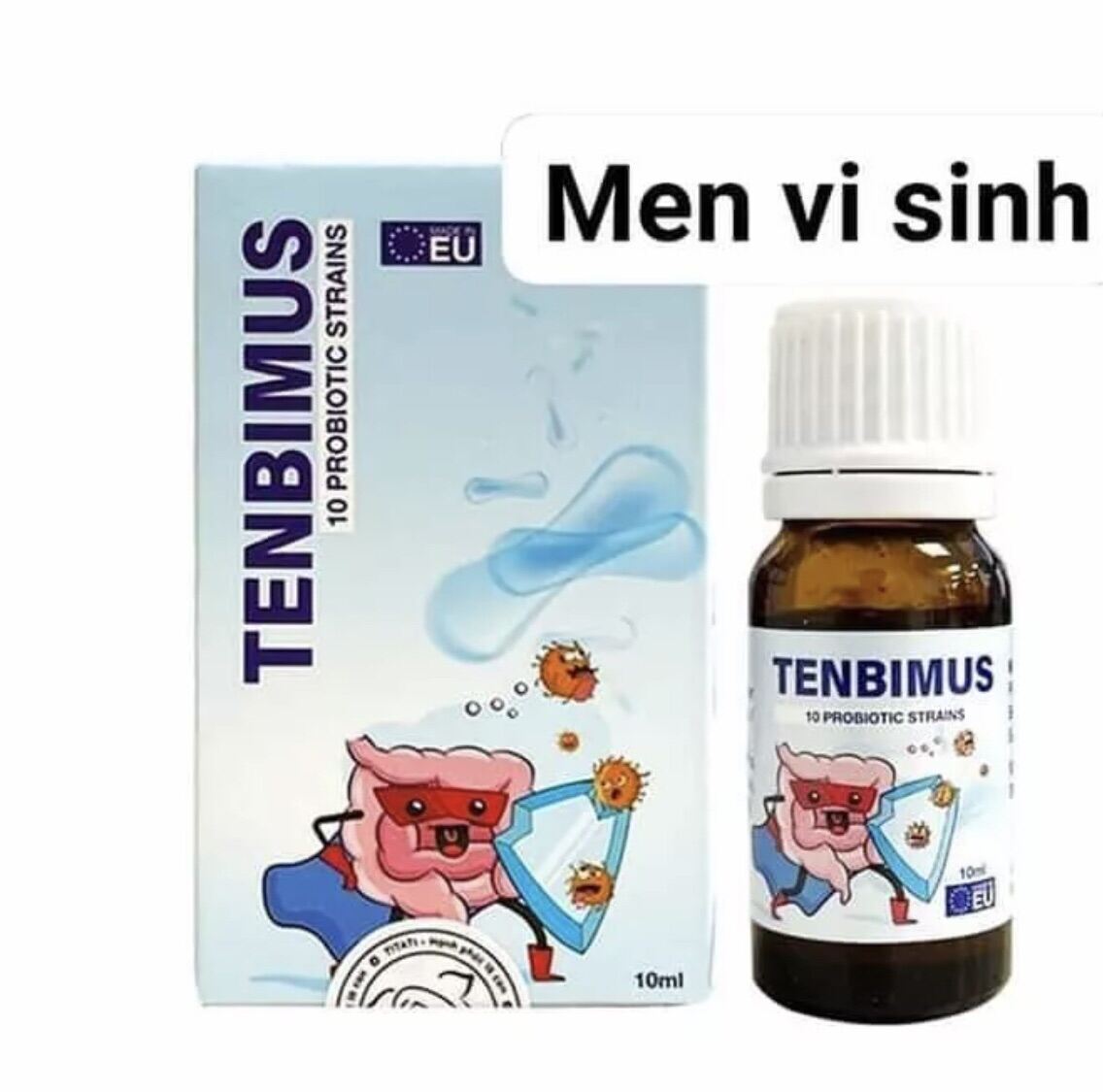 Men vi sinh 10 chủng tenbimus