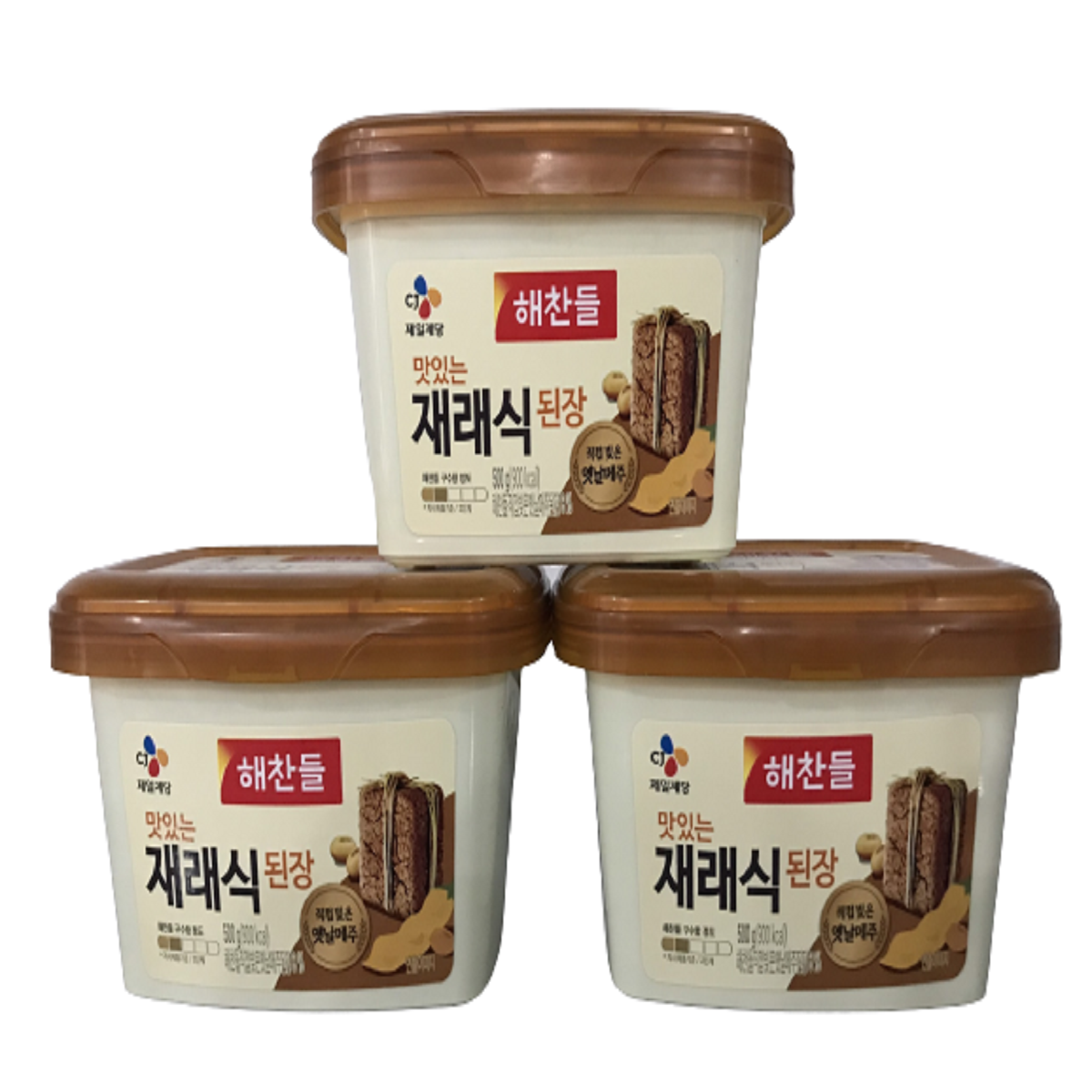 Tương đậu truyền thống nhập khẩu hàn quốc dùng nấu canh tương đậu, súp miso hộp 500g