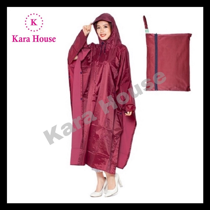 Áo mưa cánh dơi vải dù cao cấp Kara House