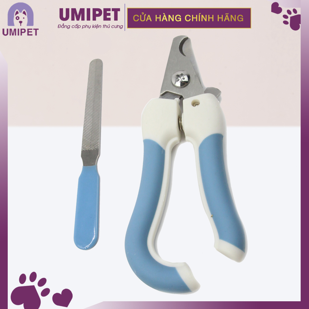 Kìm cắt móng cho chó mèo umipet kèm dũa móng