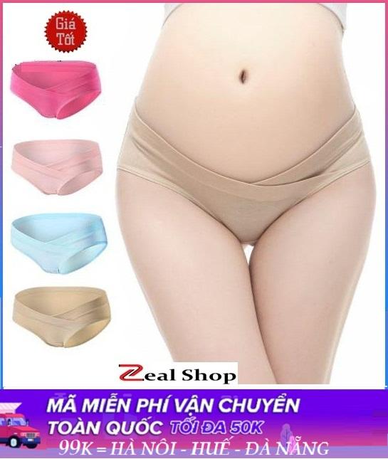 Bộ 3 Quần Lót Cho Mẹ Bầu Mềm Mịn ZEAL SHOP