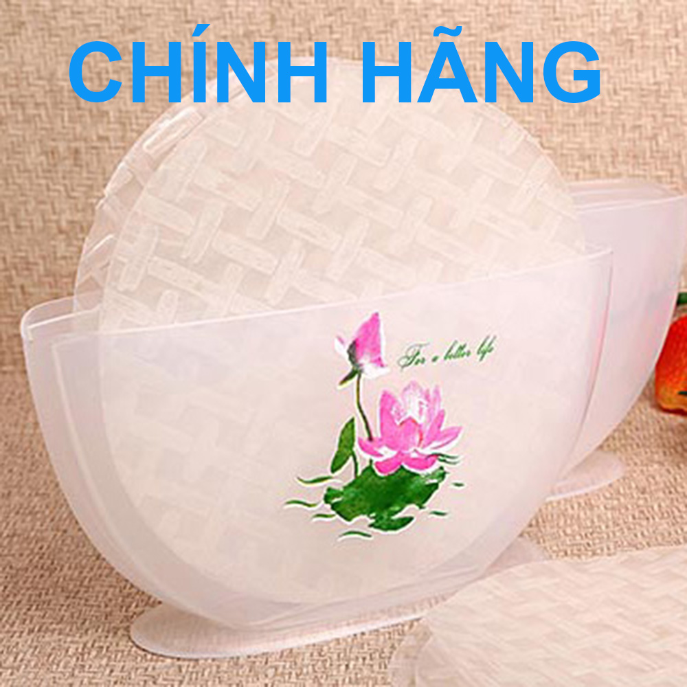 Tô nhúng bánh tráng 3 ngăn nhỏ sen ( CHÍNH HÃNG) Prota