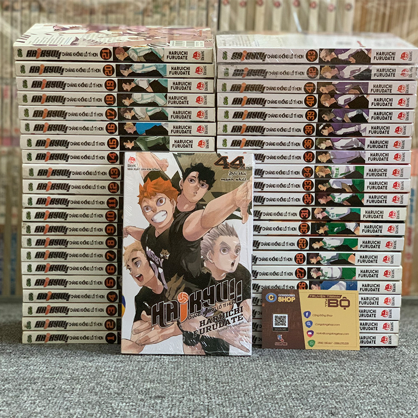 Truyện Haikyu Chàng Khổng Lồ Tí Hon - Sách truyện Full bộ