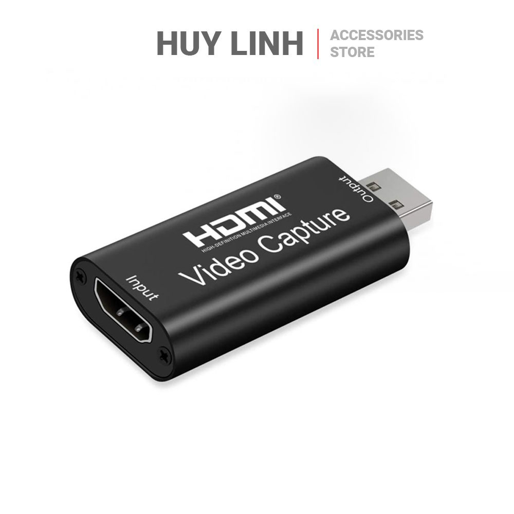 HDMI Video Capture to USB 2.0 HL920 - Lấy hình ảnh âm thanh vào máy tính mẫu giá rẻ