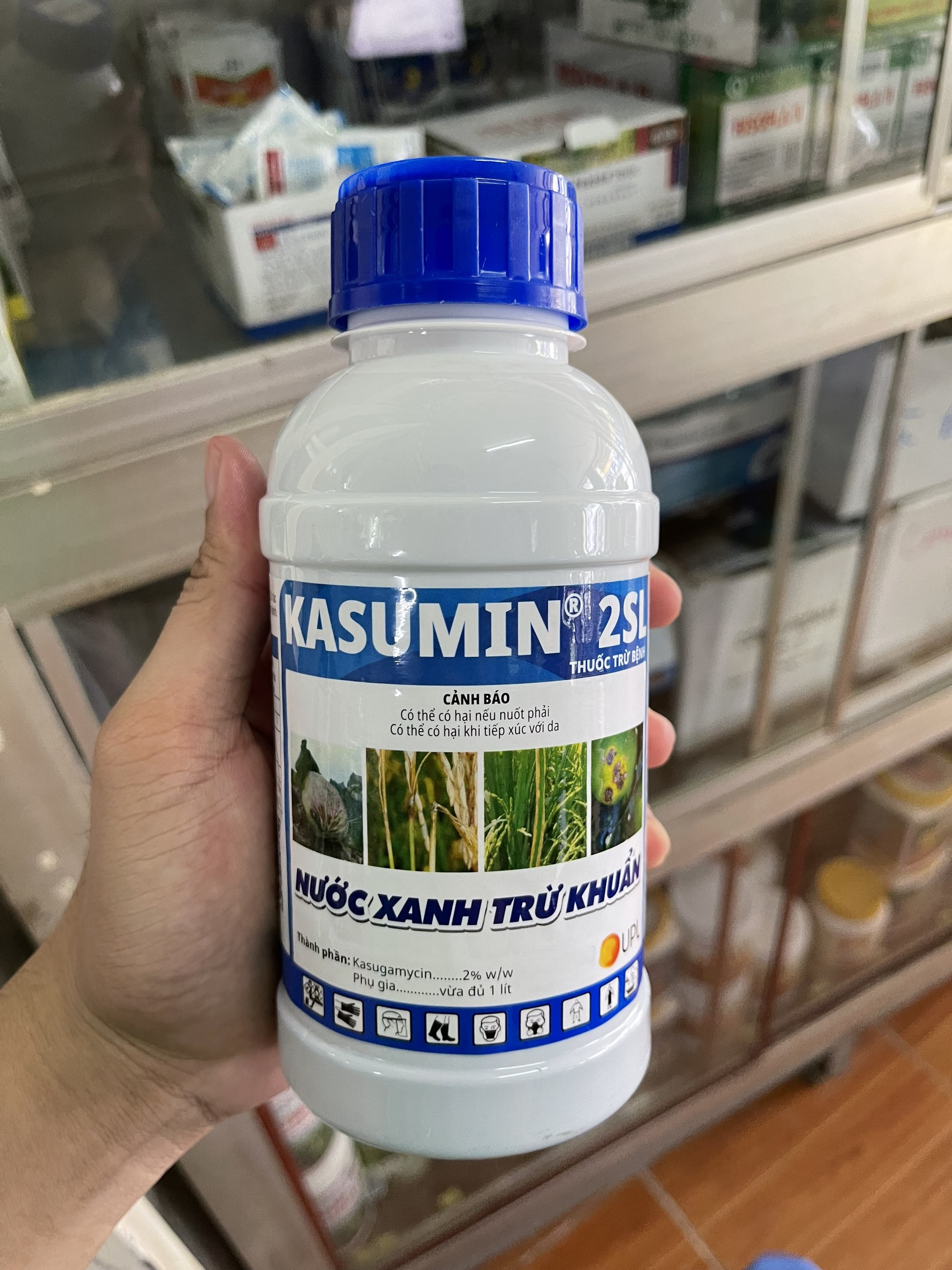 Kasumin 2sl phòng trừ nấm, đạo ôn, vi khuẩn 500ml