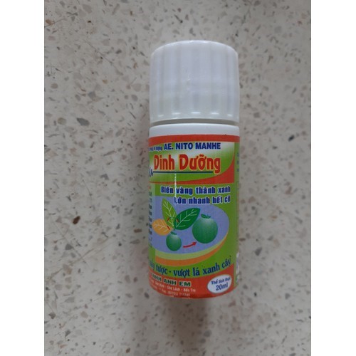 Phân bón lá đa trung vi lượng ae.nito manhe - siêu dinh dưỡng - ống 20 ml