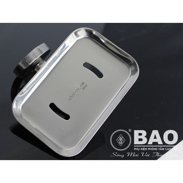 Kệ xà phòng BAO Inox M5 - 506 tinh tế từng đường nét khô ráo sạch thoáng
