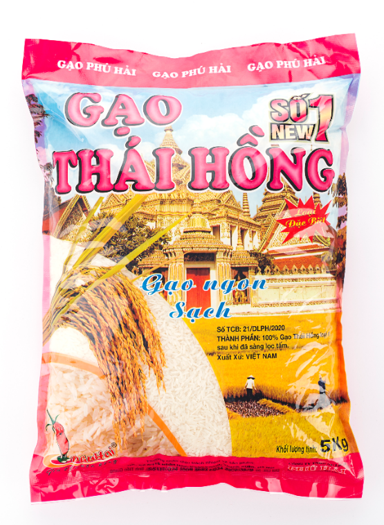 [GIÁ SIÊU SỐC] - Gạo Thái Hồng số 1 New túi 5kg - Hàng chính hãng