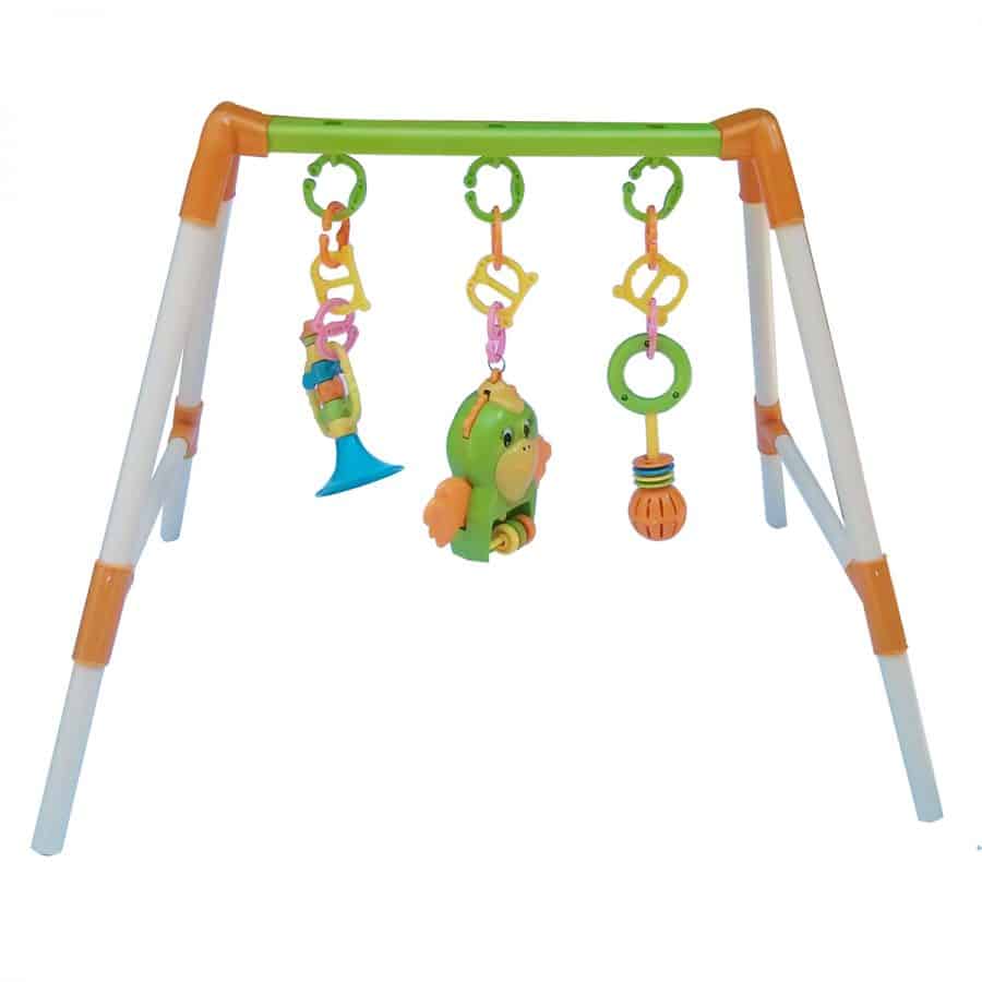 Kệ chữ A con vẹt có nhạc đèn cho bé