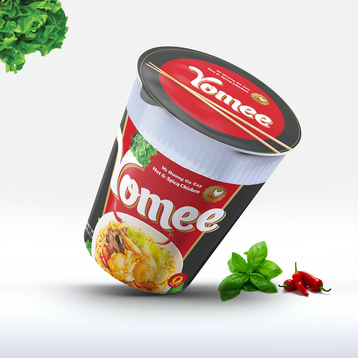 Mì Ly Yomee 60gr nhiều vị - giao ngẫu nhiên