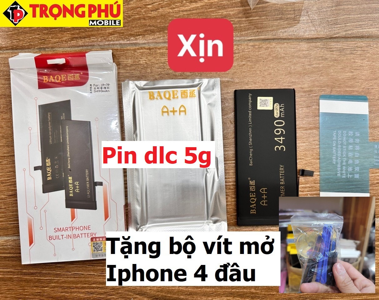 Thay pin 5g Dung lượng cao Chính hãng BAQE