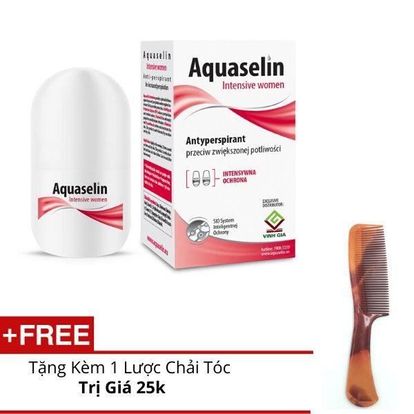 Aquaselin - Lăn nách dành cho nữ đổ mồ hôi nhiều- Quà Tặng kèm