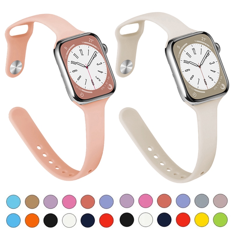strap for watch band 44mm 40mm 38mm 42mm ultra 49mm Silicone bracelet