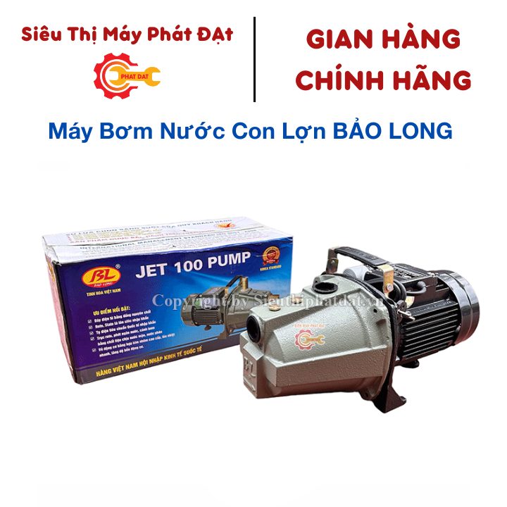 Máy bơm nước con lợn bảo long jet-100