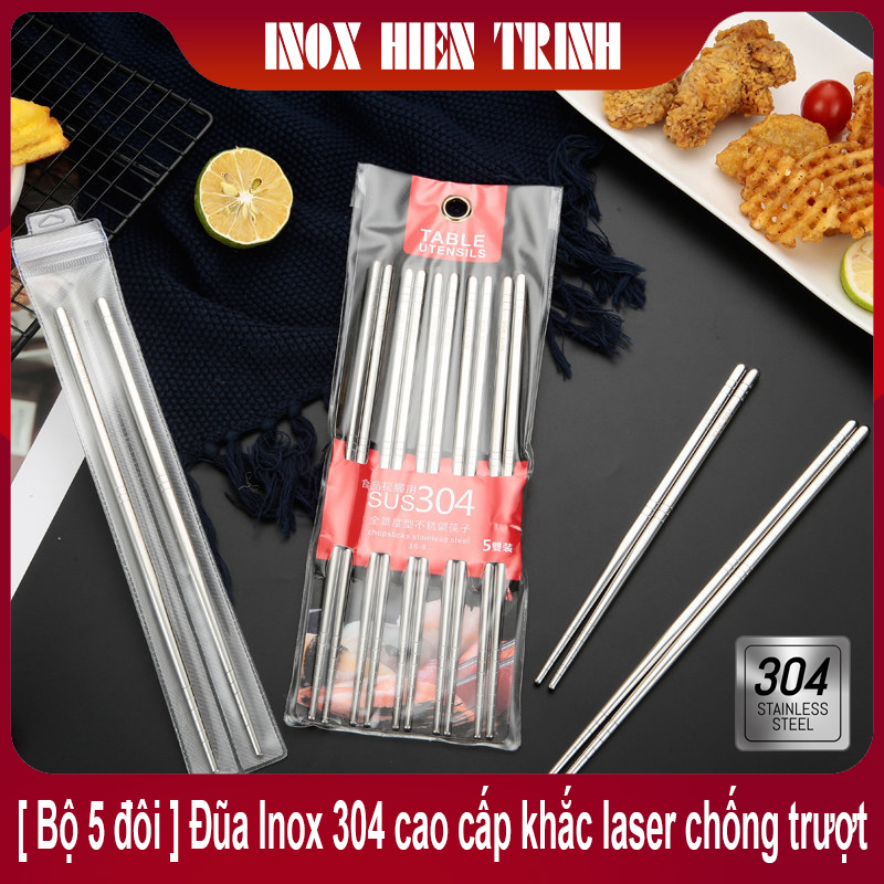 Đũa inox 304 cao cấp - inox cao cấp ht