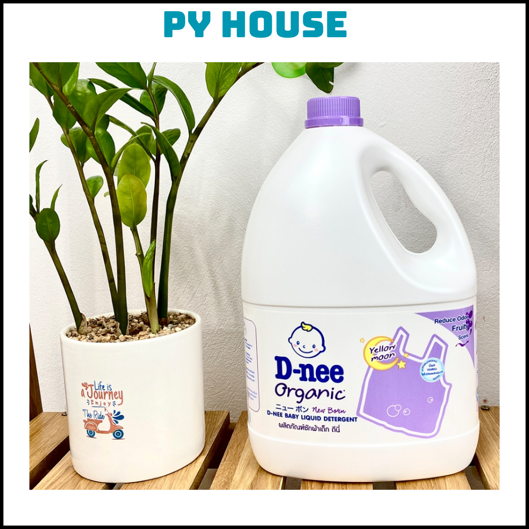 [TEM ĐẠI THỊNH] NƯỚC GIẶT XẢ 2 IN 1 DNEE THÁI LAN 3000ML Màu Tím