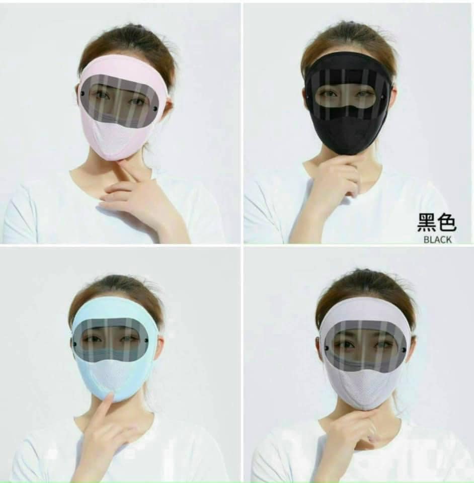 KHẨU TRANG NINJA THÔNG HƠI MẪU MỚI 2021-Khẩu trang ninja vải che kín mặt trán chống nắng chống bụi nhiều màu thích hợp cho cả nam và nữ
