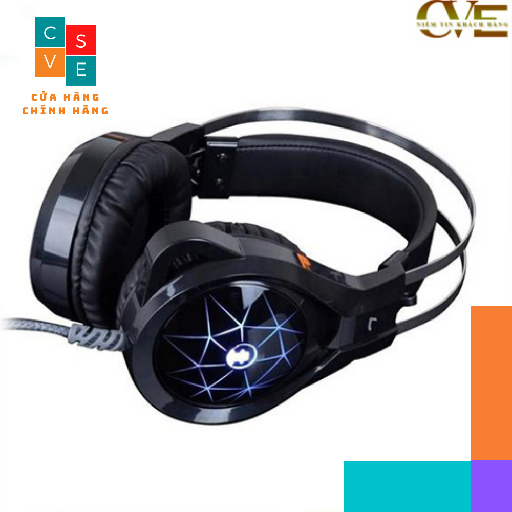 Tai nghe headphone chuyên gaming có dây assassins x3 cao cấp - tai phone chụp tai led chính hãng