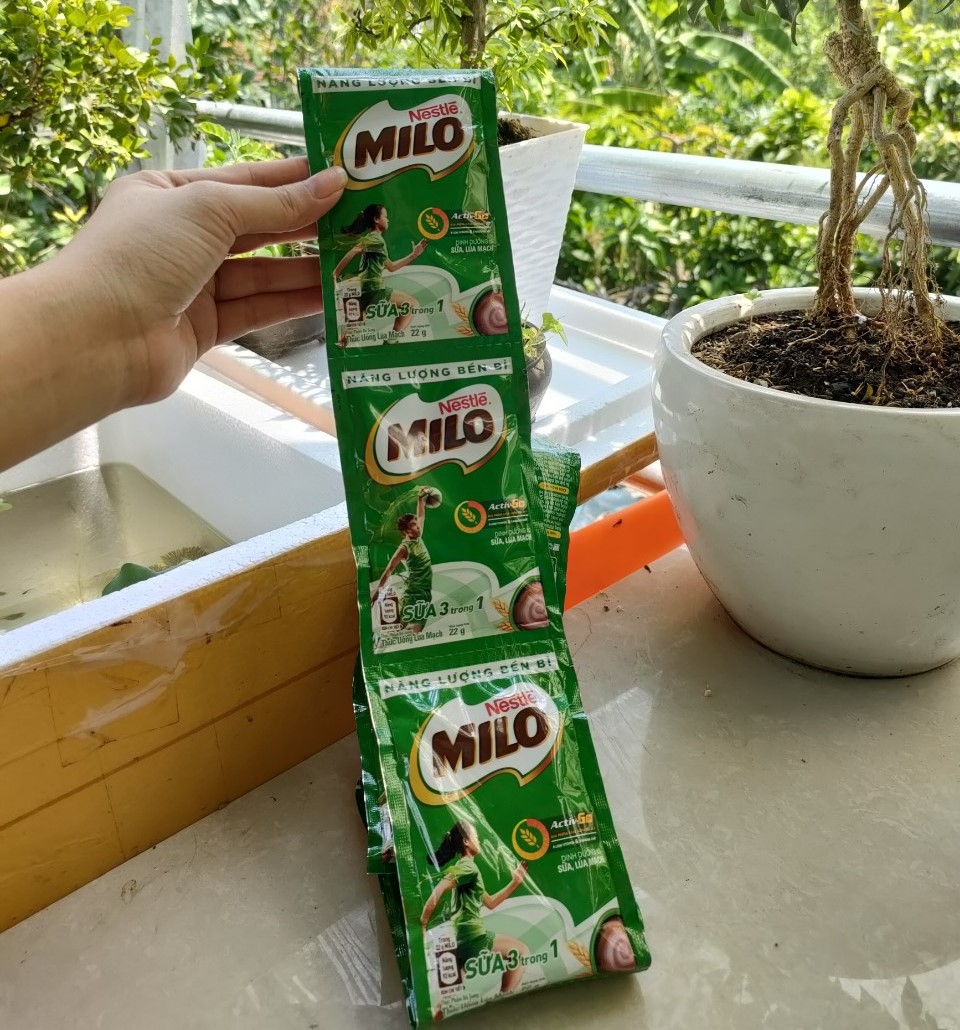 [HCM]Thức uống lúa mạch Milo  1 dây 10 gói x 22g